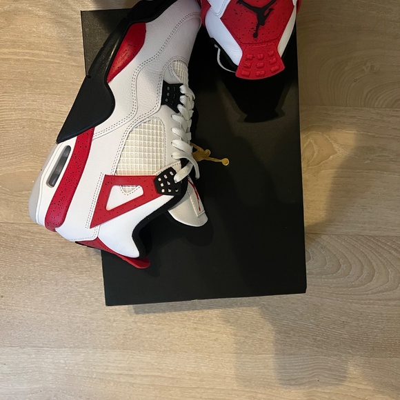 Jordan Retro 4 Red Cement - Picture 3 of 9